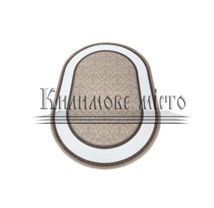 Акриловий килим NISANTASI 8125 BEIGE/D.BEIGE - высокое качество по лучшей цене в Украине.